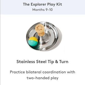 LOVEVERY Stainless Steel Tip and Turn comes with ball